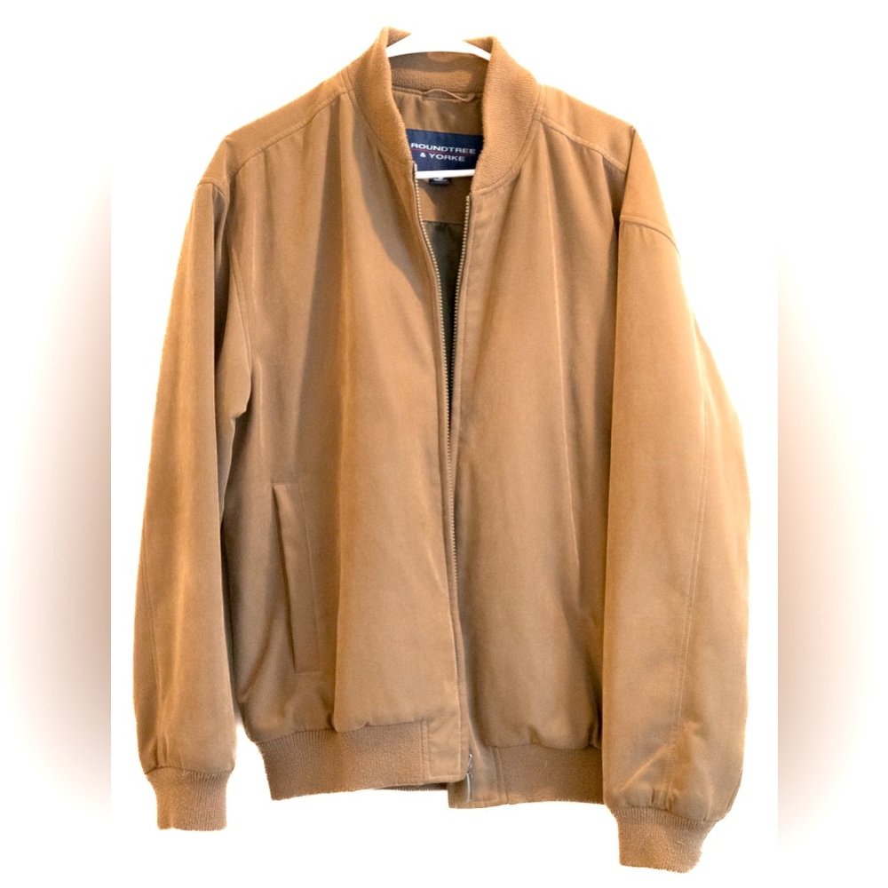 Men's Tan Roundtree and Yorke Jacket size Med